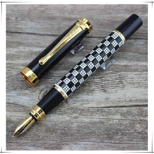 JINHAO 500 Chessboard Business Gifts Writing Office Stationery ink pen luxury school school metal Fountain Pen Fine Nib