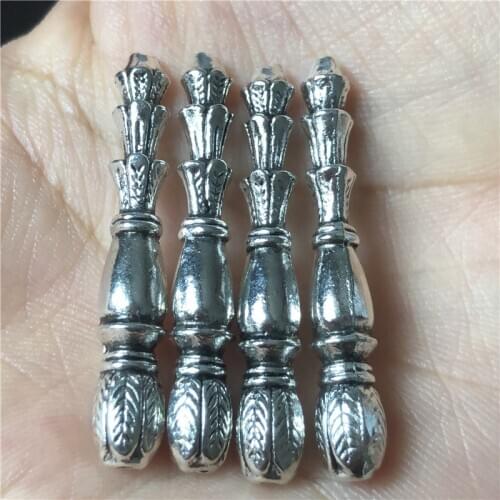 JunKang 10pcs Misbaha Rosary Tasbeeh metal connection Muslim Tasbih accessories jewelry making Islamic diy materials wholesale