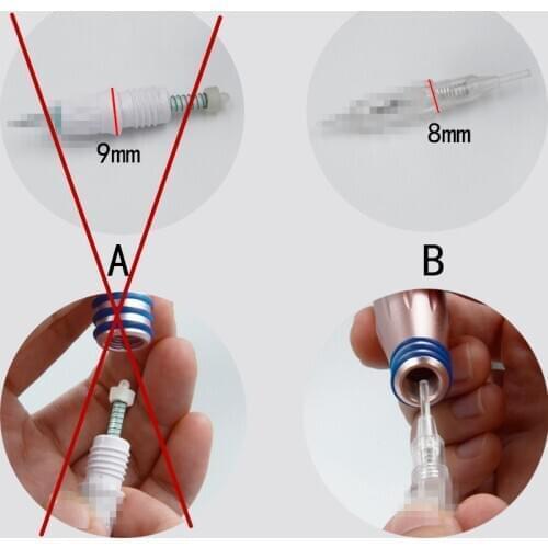New 50Pcs Tattoo Permanent Makeup Needle Cartridge For Eyebrow Tattoo Or Lip With 1R, 3R, 5R, 7R, 3F, 5F, 7F Size