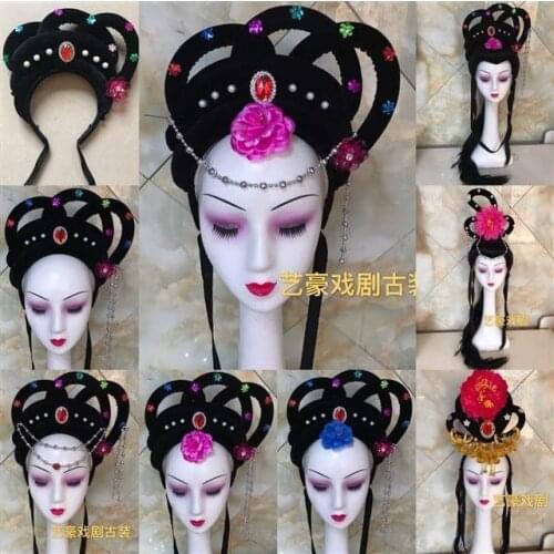 Chinese Jewelry Hair Hanfu Traditional Ancient Chinese Hair Accessories Anime Cosplay Wig