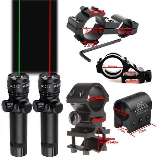 Red/Green Laser Sight Remote Switch Suit 25.4/30mm Ring 20mm Rail QD Mount Adjustable Switch Gun Accessory forHunting