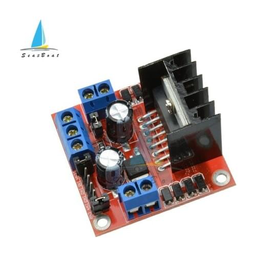 L298N Driver Board Module L298 Dual H Bridge Stepper Motor Smart Car Robot Breadboard High Power