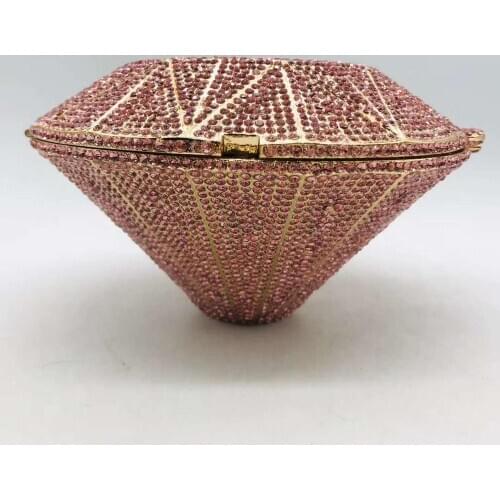 Fashion Hollow Out Style Women Evening Bags Wedding Party Clutches bags Diamonds Rhinestones Womens Pouch Evening Bag purse