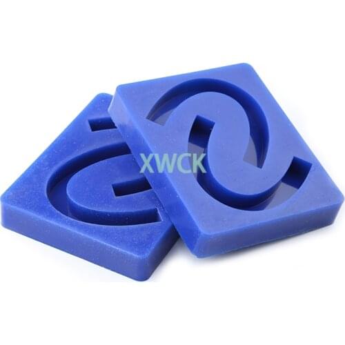 1Pcs New Rubber Wax Occlusion Rim Model Denture Module of Complete Dental Model Base lab denture laboratory wax teeth