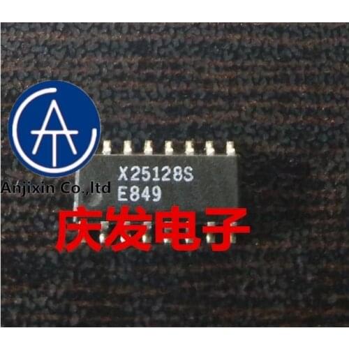 10pcs real new and orginal real stock X25128S SOP16
