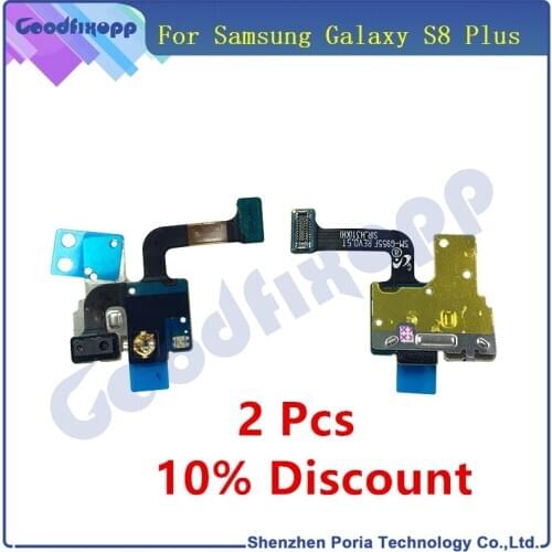 Original For Samsung Galaxy S8 Plus G955F Proximity Light Sensor Flex Cable Replacement Parts For Samsung S8 Plus