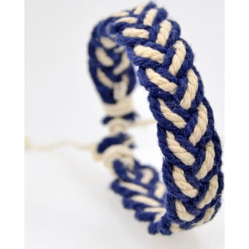 Bohemian Thread Bracelet Retro String Cord Woven Braided Hippie Friendship Bracelets Handmade Boho Multicolor Women Men jewelry