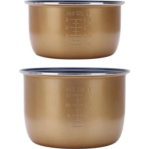 Non Stick Interior Coated Inner Cooking Pot with Steamer Rice Spoon and Measuring Cups for Electric Rice Cooker Kitchen Supplies