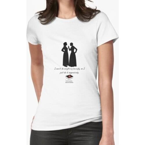 I Do It Aggressively T-Shirt Print Top