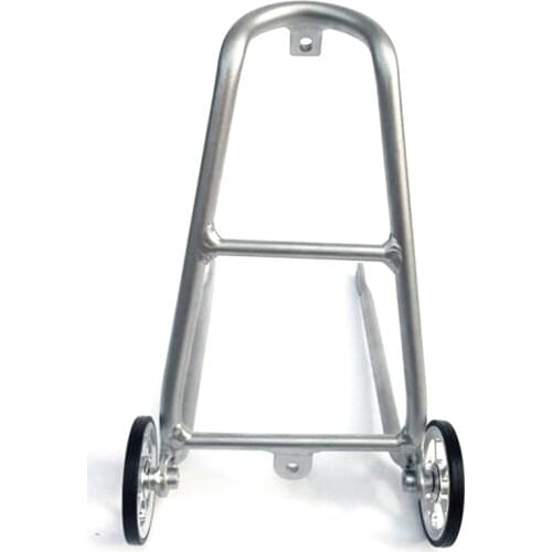 Aluminum Alloy Bike Rear Rack for Brompton with Easy Wheels Bicycle Holder Luggage Shelf Bicycle Accessories