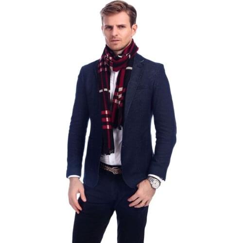 Winter Soft Warm Scarves Fashion style Business Man Gift Long Cashmere scarf Classic Design plaid wraps A3A18910