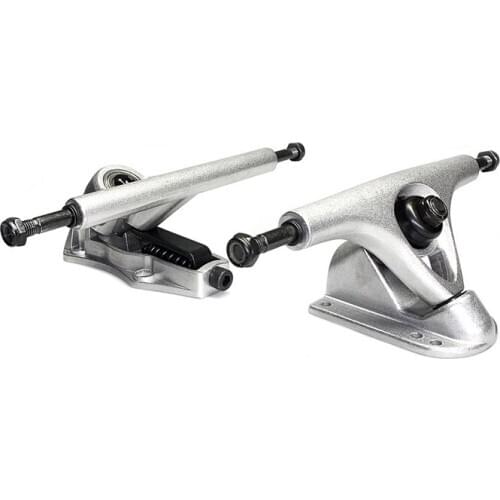 6inch C7 Ground-free Rotating Bracket Silver 2nd Generation Land Surfing Skateboard Bridge CX4 Longboard Ski Steering Bridge Ski
