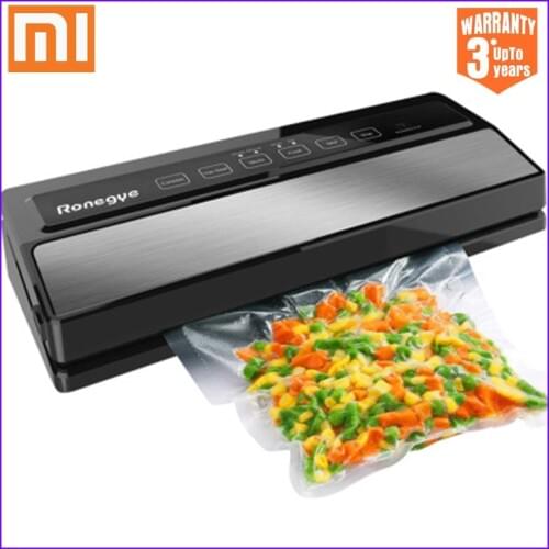 Xiaomi Mijia Automatic Electric Food Vacuum Sealer Kitchen Fresh Packaging Machine Portable Household Commercial Sealing Device