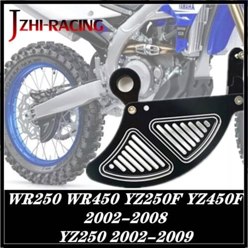 For Yamaha WR250 WR450 YZ250F YZ450F 2002-2008 YZ250 2002-2009 Motorcycle Accessories Rear Brake Disc Protection Guard board
