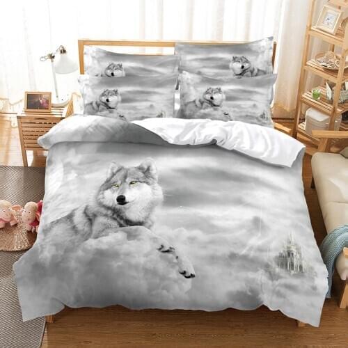 Bedding set duvet cover set 3d bedding digital printing bed linen queen size bedding set fashion design