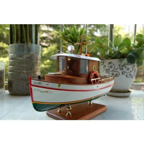 Micro Tug M2 1:18 273mm Wooden model ship kit RC model