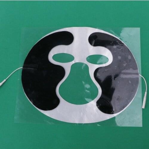Electrode pad for face self adhesive Non-woven face massage pad For TENS/EMS Digital meridian accupuncture Unit massager machine