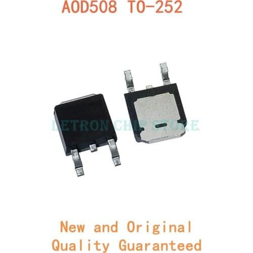10pcs AOD508 TO-252 D508 TO252 MOSFET N-CH 30V 22A original and new IC