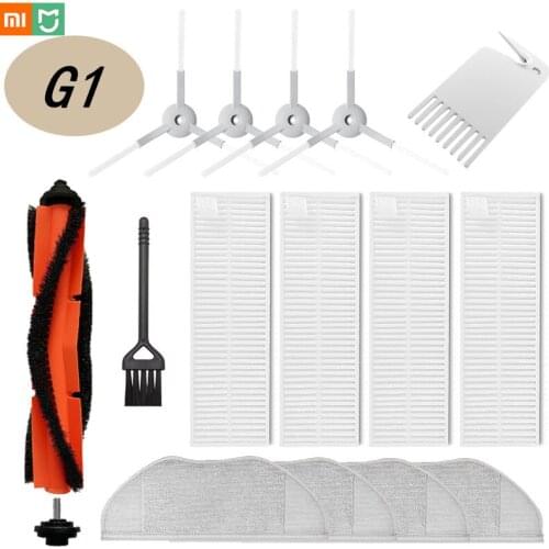 Xiaomi Mijia G1 Robot Vacuum Cleaner MJSTG1 full set of accessories cleaning side accessories + liver filter + side brush + mop