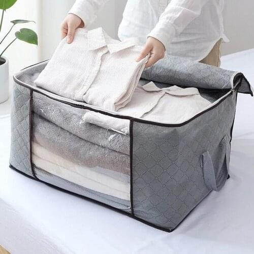 Quilt Storage Bag sSorting Bag Luggage Moving Quilt Bag Packing Bag Clothes Bag Clothing Soft Storage Box