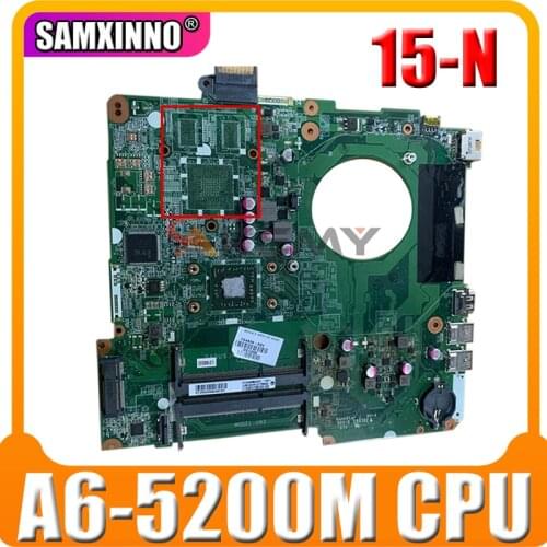 High quality For HP PAVILION 15-N Laptop Motherboard With A6-5200M CPU 734827-501 734827-001 DA0U93MB6D0 100% Tested Fast Ship