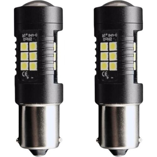 1PC Automobile LED Turn Signal Lamp 1156 BA15S 3030 21SMD Backup Lamp Brake Lamp