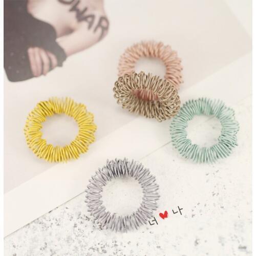 10pcs/lot Fashion Lovely paint circular spring circle pendant Earrings Drop charm Ear Studs tag Jewelry handmade DIY material