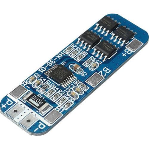 3S 12V 10A 18650 Lithium Battery Charger Protection Board Module BMS 11.1V 12.6V Over-Charge Short Circuit Protection Function