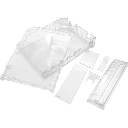 448F Diamond Grade Full Housing Case Cover Shell Skin with Buttons Compatible with Wii Console