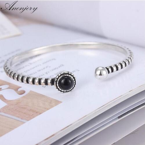 Черные браслеты Anenjery China At AliExpress