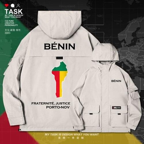 Benin Beninese BEN BJ Dahomey men jacket hooded map nation flag clothing jackets windbreaker mens mens new autumn clothes