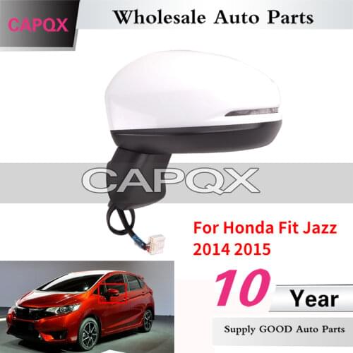 CAPQX 5Pin Side rear view Mirror rearview mirror FOR HONDA FIT JAZZ 2014 2015 side mirror Left or Right