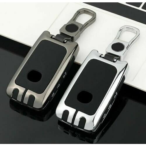 Zinc Alloy Car Key Cover for Mazda 3 2019 2020 / CX-9 CX-5 2020 Car Smart Keychain Remote Key Chain Case Cover