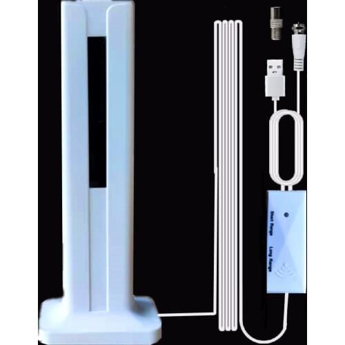 Hengshanlao TV Antenna indoor 5000 Miles digital antenna tv Receiver with Amplifier Surf DVB-T2 isdb-t signal satellite dish