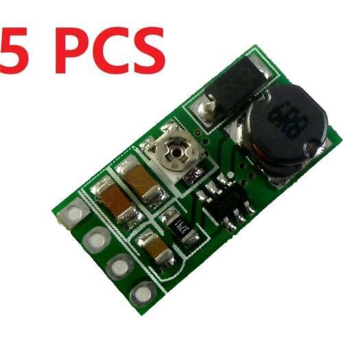 DD06AJSB*5 5PCS 2.7-6V TO 3-15V DC DC Boost Adjustable Converter for LED driver 18650 Lithium battery portable charger
