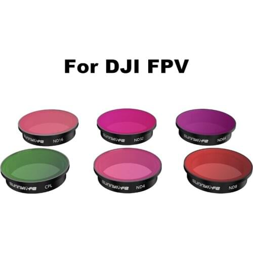 Lens Filter for DJI FPV CPL Filters ND4 ND8 ND16 ND32 ND64 Set Drone Accessories Kit Sunnylife Spare Parts Combo
