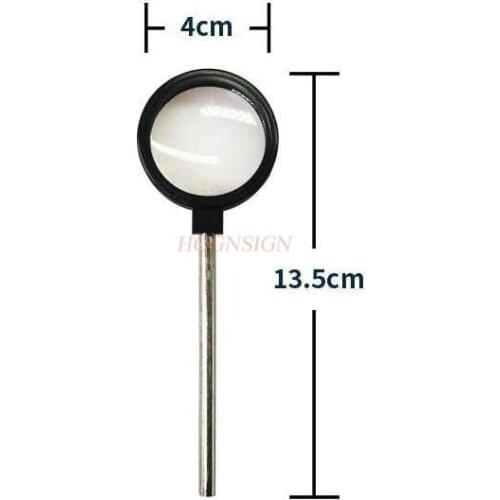 Physical experiment equipment for Hand-Convex Lens Magnifier 4cm Diameter Focal Length 10cm Physical Optics
