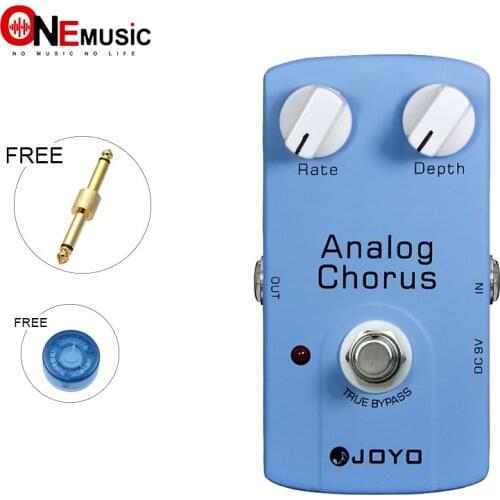 JOYO JF-37 Classic Analog Chorus Guitar Effect Pedal Stompbox Large Adjustable Embellish Tone Guitar Pedal