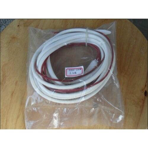 2.5M defrost heating belt Cold storage drain pipe Defrost heating line Antifreeze heating line Silicone rubber heating line