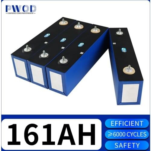 NEW 3.2V 180AH 4-48PCS Grade A Lithium Iron Phosphate Battery DIY Lifepo4 Cell Not 200ah For RV Boat Cart Power Tools EU US