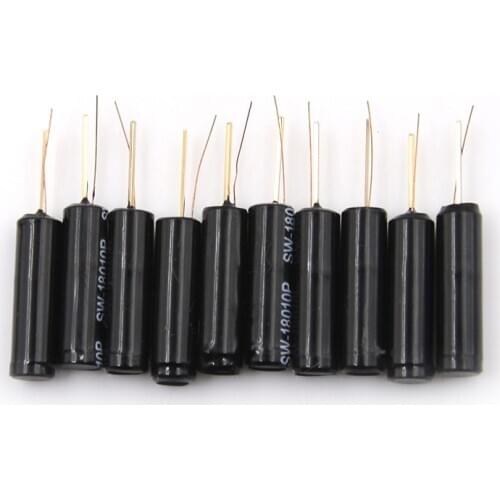 New 10pcs/lot SW-18010P SW18010P Snap Switch Shock Sensor High Sensitive Vibration Switches ROHS