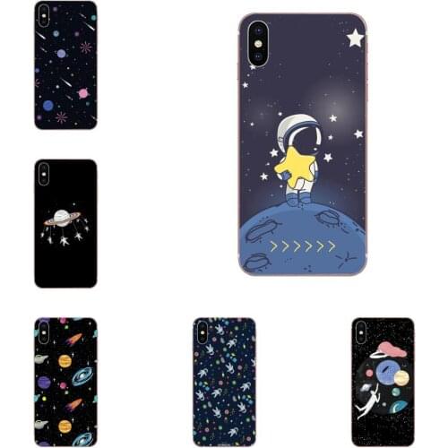 Series Airship Astronaut Stars For LG G7 ThinQ G5 G6 K50 K40 K8 Q7 Q60 V40 V30 V20 V10 2018 Power 2 3Q Stylus TPU Capa
