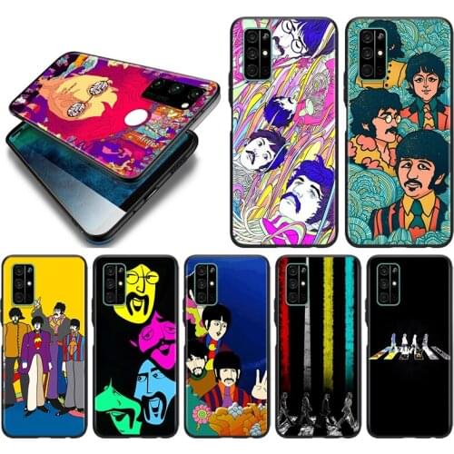 Classic Rock Band Silicone Cover For Huawei Honor 10i 10 9C 9A RU 9X 9N 9S 9 Pro Lite Play 3E V9 Black Phone Case