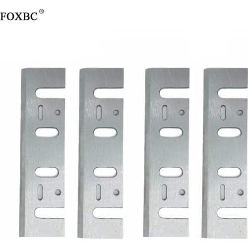 FOXBC 110mm HSS Planer Blade for Makita 1911B 1912B 1002BA, Interskol Electric 110x29x3mm Planer Knife Tool 4PCS