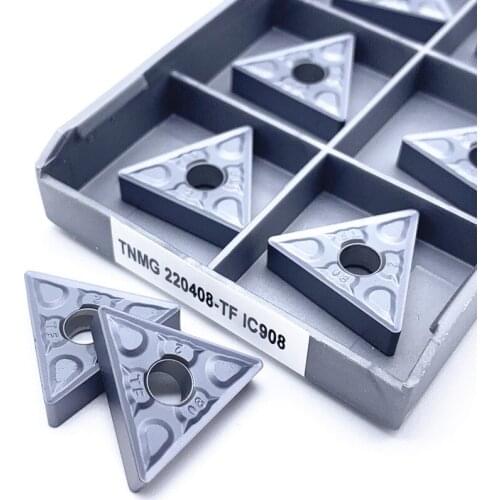 TNMG220408-TF IC907/IC908 External Turning Tools Carbide insert TNMG Lathe cutter Tool of Lathe tool turning insert