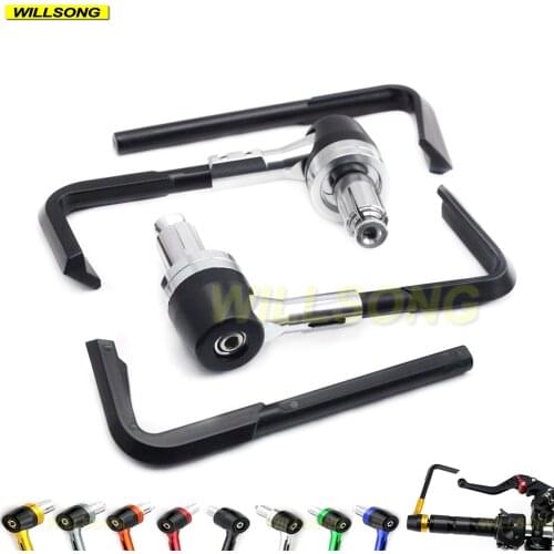 Universal 7/8" 22mm Handlebar Brake Clutch Lever Protect Guard For Aprilia Tuono V4R EVT1200 Motorcycle Falling Protection