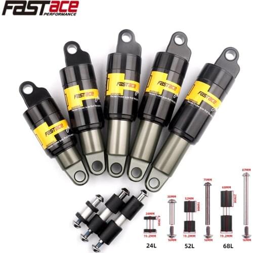 FASTace Bicycle Oil Spring Shock Absorber Electric Vehicle Snow Bike Mountain Bike Rear Shock Absorber