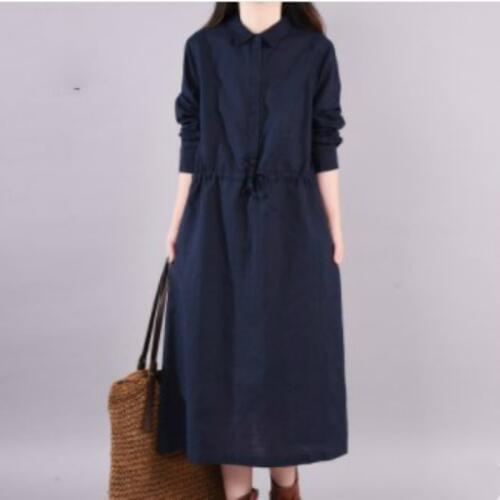 Spring Clothes Loose Pregnancy Clothing Maternity Dress Casual Shirt Dress Long Sleeve Pregnant Long Shirts Plus Size