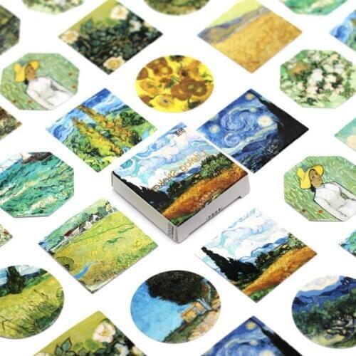 1pcs Oil Painting Cute Cartoon Stickers Puzzles Gift Toys Boy Girl Children
