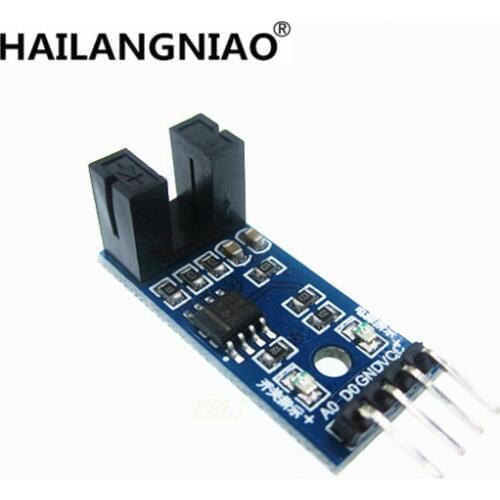 10pcs IR Infrared Slotted Optical Speed Measuring Sensor Optocoupler Module For Motor Test PIC AVR